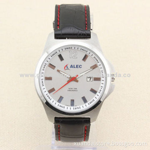 Fashion watch, trends and popular, quartz movement, leather strap